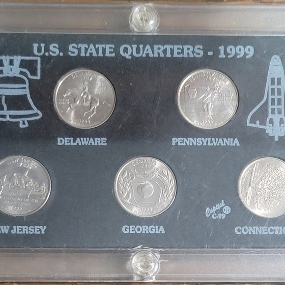 1999-D Quarter Set - Picture 1 of 16